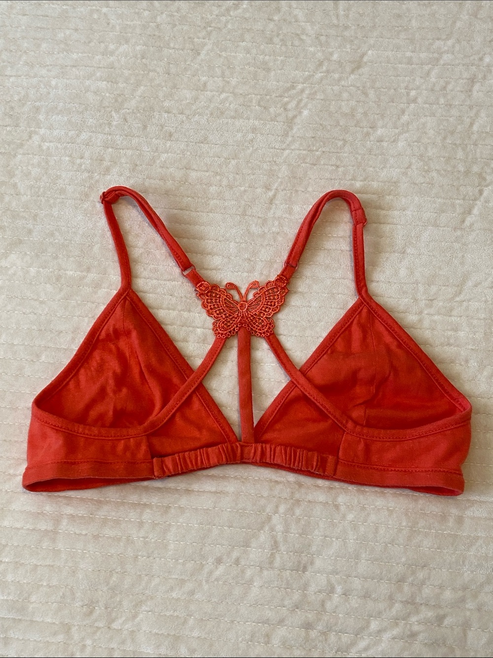 🌼 Butterfly Racerback Bra Women’s size Small